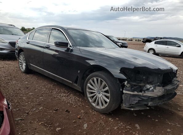 WBA7J2C52JG938425 2018 BMW 7 SERIES Черный Передняя правая четверть