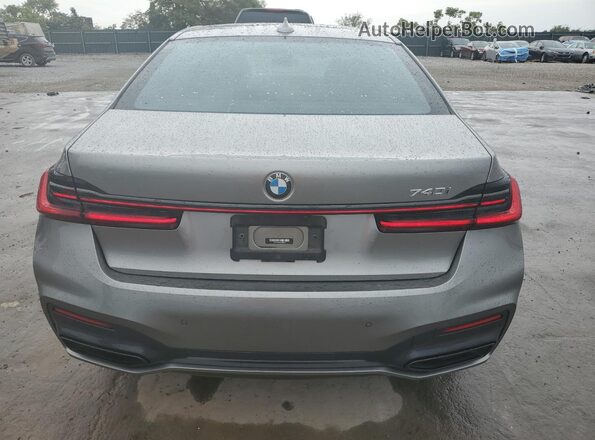 WBA7T2C04NCJ80812 2022 BMW 7 SERIES Silver უკანა ხედი