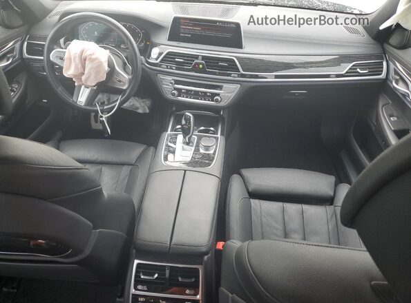 WBA7T2C04NCJ80812 2022 BMW 7 SERIES Silver წინა პანელის ხედი