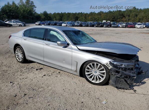 WBA7T2C06LCD71034 2020 BMW 7 SERIES Серебряный Передняя правая четверть