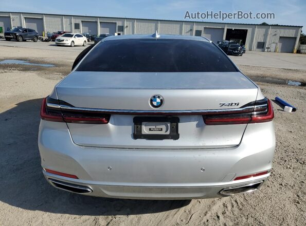 WBA7T2C06LCD71034 2020 BMW 7 SERIES Серебряный Вид сзади