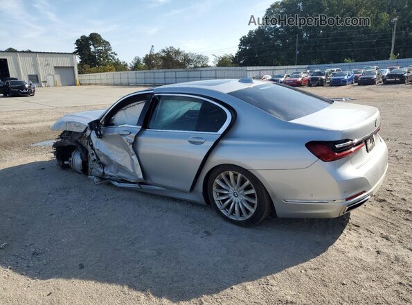 WBA7T2C06LCD71034 2020 BMW 7 SERIES Серебряный Задняя левая четверть