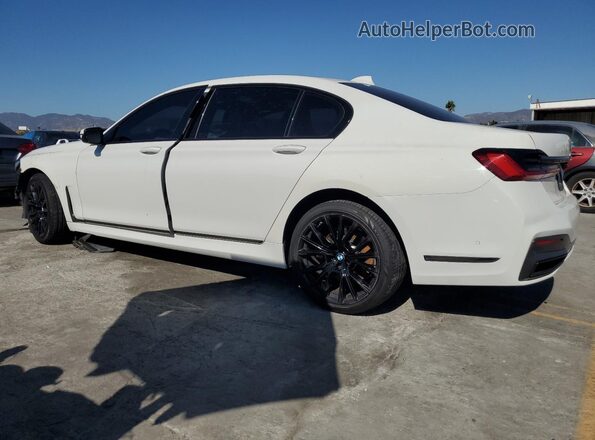 WBA7T2C08LCD59600 2020 BMW 7 SERIES White Tył lewy