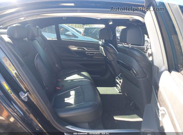 WBA7T2C08NCJ56819 2022 BMW 7 SERIES Black Widok naklejki z numerem VIN