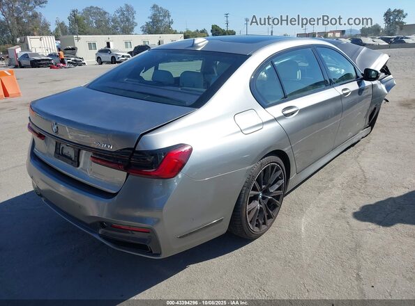 WBA7T2C0XMCF05139 2021 BMW 7 SERIES Серый Задняя правая четверть