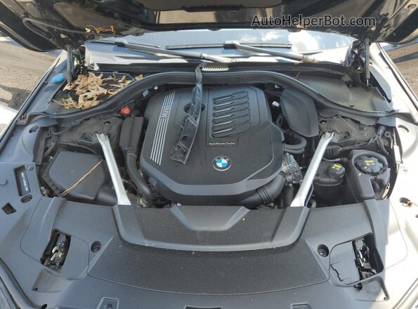 WBA7T4C01NCH64325 2022 BMW 7 SERIES Black Rear interior view