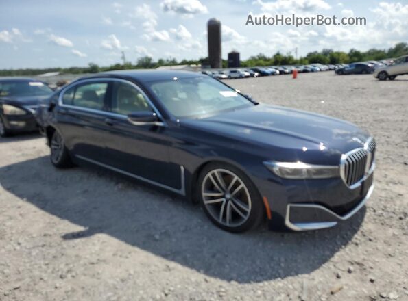 WBA7T4C03LCD68538 2020 BMW 7 SERIES Blue Przód prawy