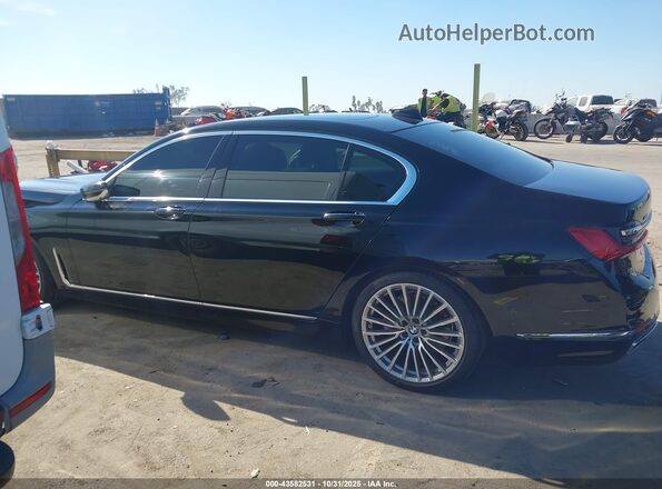 WBA7T4C06LCD44640 2020 BMW 7 SERIES Black სალონის 360-გრადუსიანი ხედი