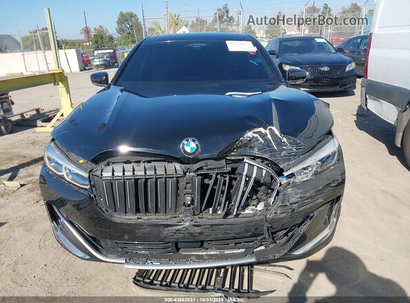 WBA7T4C06LCD44640 2020 BMW 7 SERIES Black ხელსაწყოთა პანელის ხედი