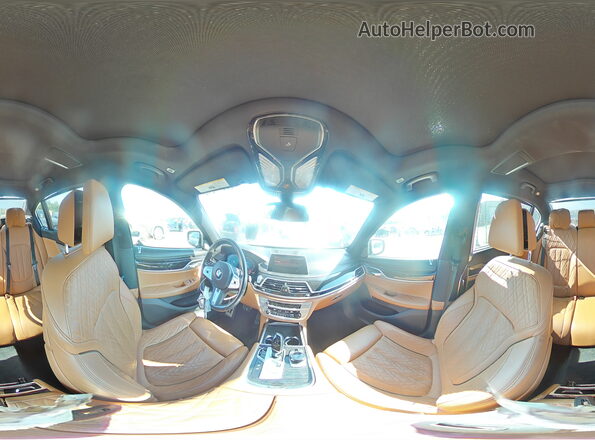 WBA7U2C00LGJ59569 2020 BMW 7 SERIES Серебряный Панорамный вид салона 360°