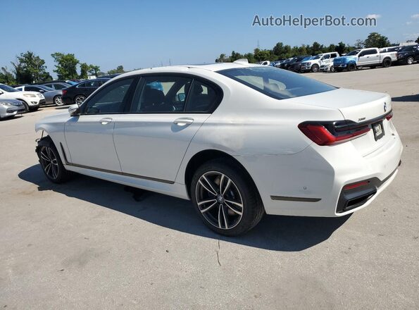 WBA7U2C04LGJ59669 2020 BMW 7 SERIES White Tył lewy