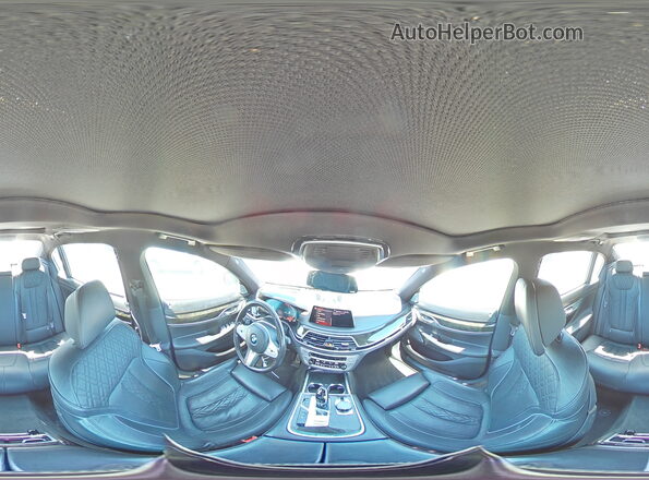 WBA7U2C04LGJ59669 2020 BMW 7 SERIES White Widok naklejki z numerem VIN