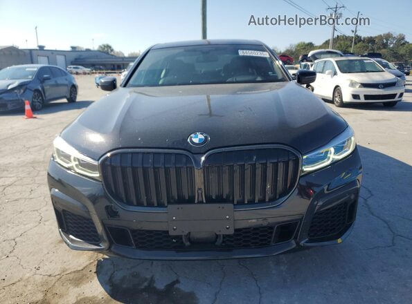 WBA7U2C05MCF67562 2021 BMW 7 SERIES Black Դիմացի տեսք