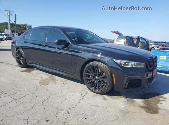 WBA7U2C05MCF67562 2021 BMW 7 SERIES Black Առջևի աջ