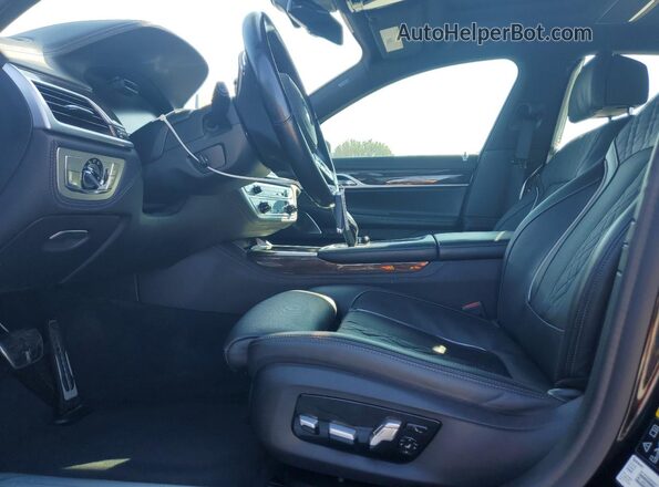 WBA7U2C05MCF67562 2021 BMW 7 SERIES Black Սալոնի դիմացի տեսք