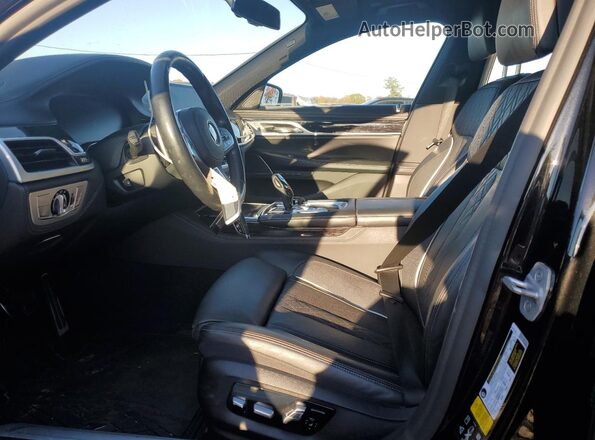 WBA7U2C08MCF89491 2021 BMW 7 SERIES Черный Вид салона спереди