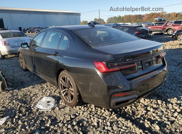 WBA7U2C08MCF89491 2021 BMW 7 SERIES Черный Задняя левая четверть