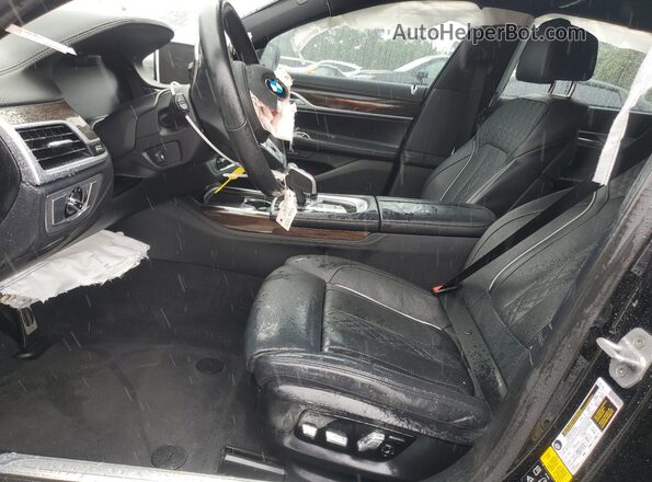WBA7U2C0XMCF84373 2021 BMW 7 SERIES Black წინა სალონის ხედი