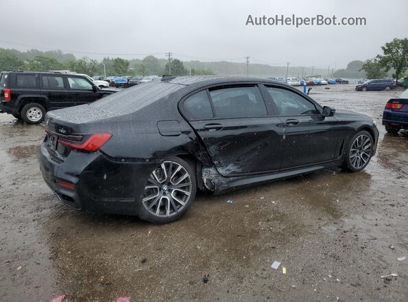 WBA7U2C0XMCF84373 2021 BMW 7 SERIES Black უკანა მარჯვენა