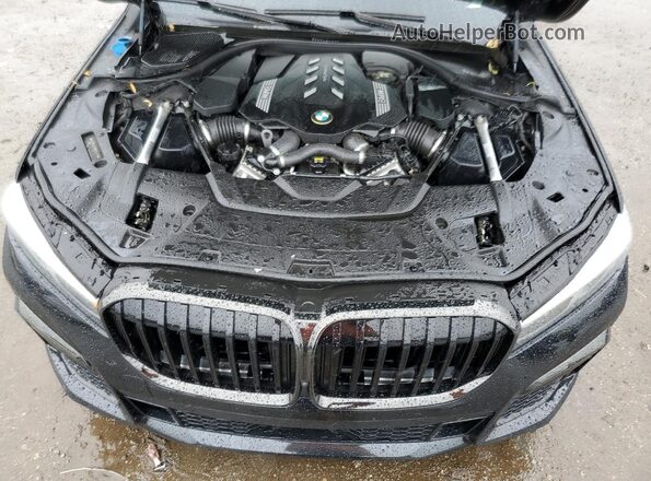 WBA7U2C0XMCF84373 2021 BMW 7 SERIES Black უკანა სალონის ხედი