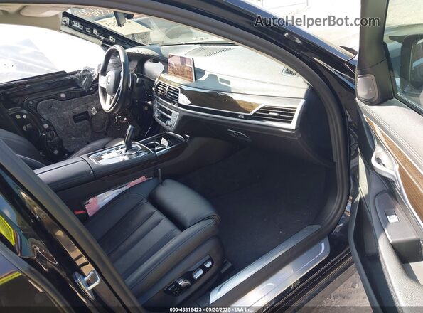 WBA7W4C04LCD43266 2020 BMW 7 SERIES Black Front interior view