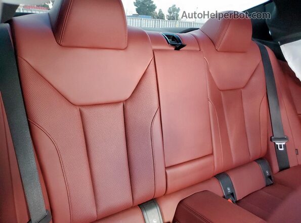 WBA83AP02PCM01237 2023 BMW M4 Gray უკანა სავარძლების ხედი