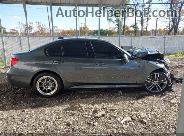 WBA8B3C5XJK384801 2018 BMW 3 SERIES Gray Rear interior view