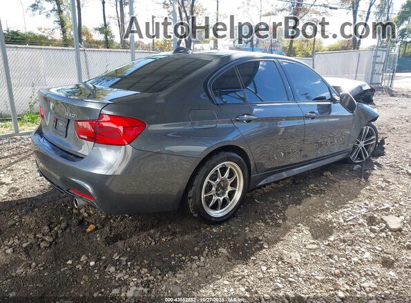 WBA8B3C5XJK384801 2018 BMW 3 SERIES Gray Rear right