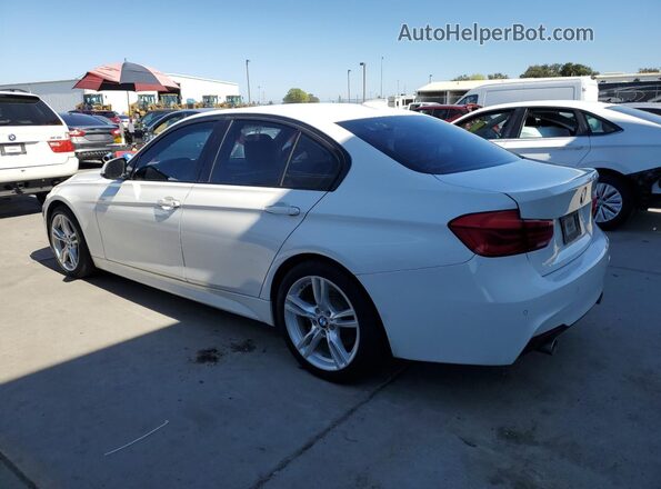 WBA8B3G52HNU35324 2017 BMW 3 SERIES Белый Задняя левая четверть