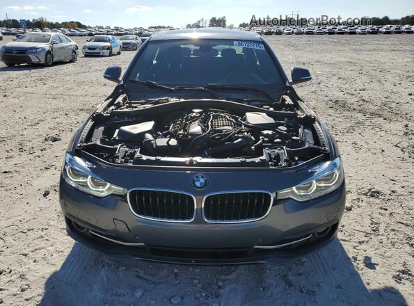 WBA8B3G58GNT92414 2016 BMW 3 SERIES Gray Вид спереду