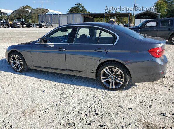 WBA8B3G58GNT92414 2016 BMW 3 SERIES Gray Задня ліва чверть
