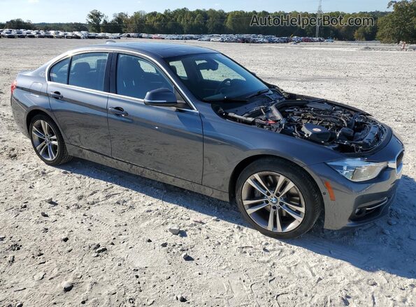 WBA8B3G58GNT92414 2016 BMW 3 SERIES Gray Передня права чверть