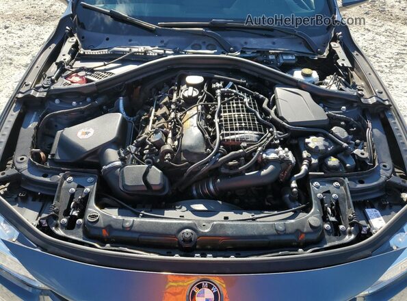 WBA8B3G58GNT92414 2016 BMW 3 SERIES Gray Вид задньої частини салону