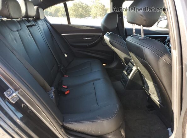 WBA8B3G58GNT92414 2016 BMW 3 SERIES Gray Вид задніх сидінь