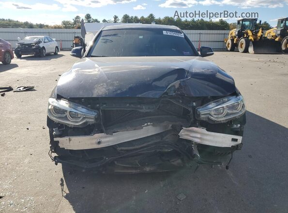 WBA8E3G56GNT74761 2016 BMW 3 SERIES Blue Widok z przodu