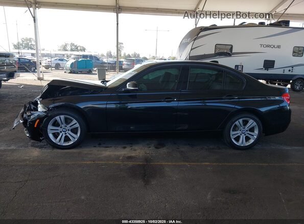 WBA8E5C57JA246254 2018 BMW 3 SERIES Black Вид задньої частини салону