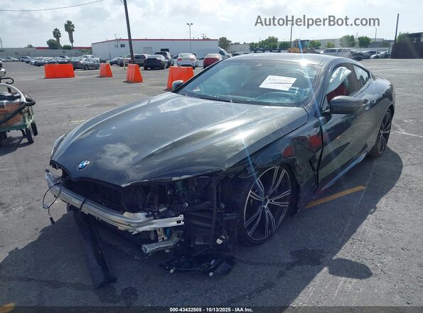 WBAAE2C00PCM47768 2023 BMW 8 SERIES Gray Vista tres cuartos delantera izquierda