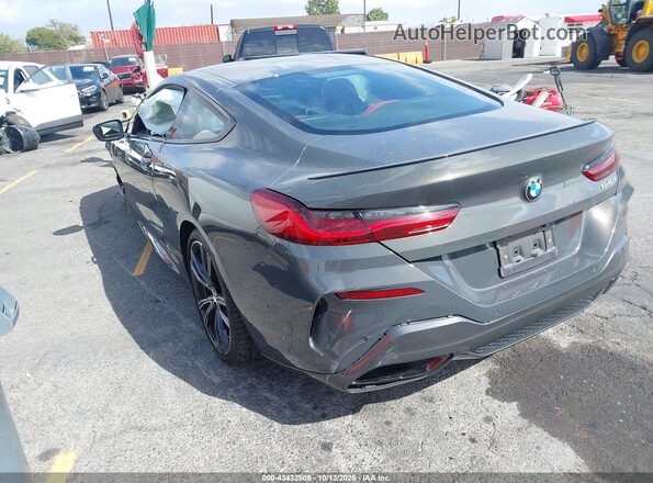 WBAAE2C00PCM47768 2023 BMW 8 SERIES Gray Trasero izquierdo