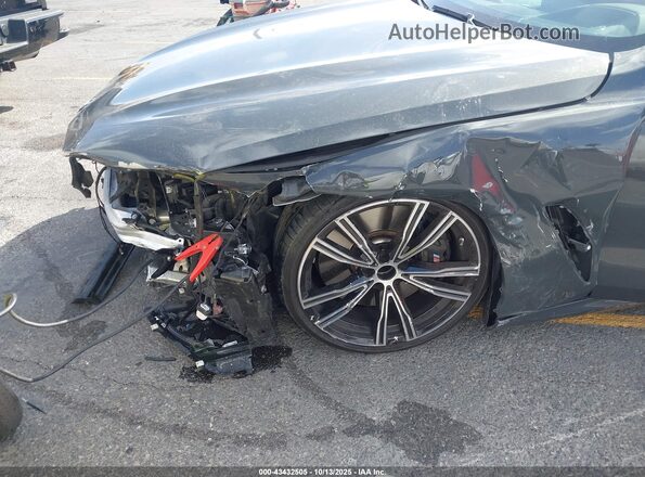 WBAAE2C00PCM47768 2023 BMW 8 SERIES Gray Vista frontal