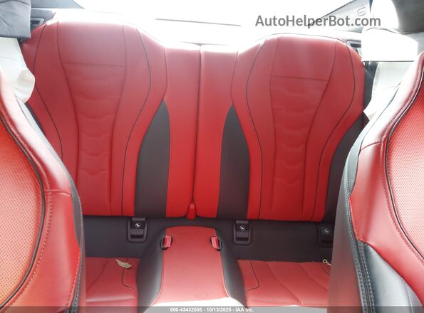WBAAE2C00PCM47768 2023 BMW 8 SERIES Gray Vista de la etiqueta del VIN