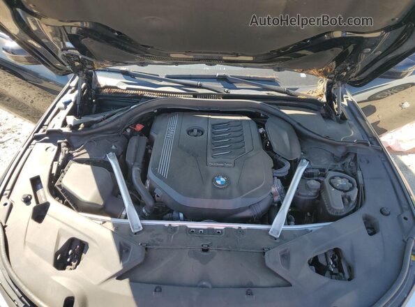 WBAAE4C00RCP77148 2024 BMW 8 SERIES Black Rear interior view