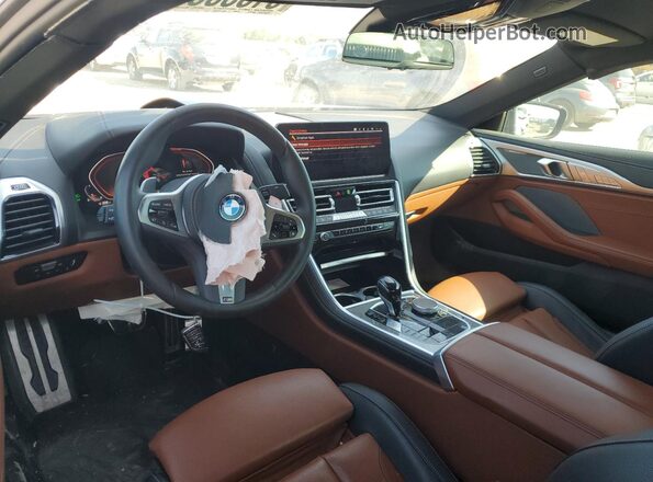 WBAAE4C00RCP77148 2024 BMW 8 SERIES Black Dashboard view
