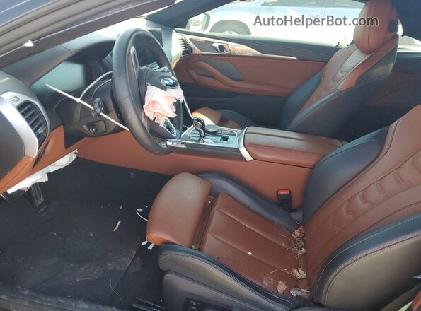 WBAAE4C00RCP77148 2024 BMW 8 SERIES Black Front interior view