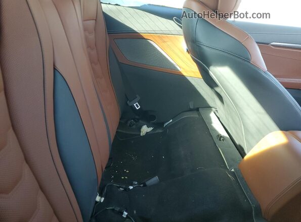 WBAAE4C00RCP77148 2024 BMW 8 SERIES Black Rear seats view