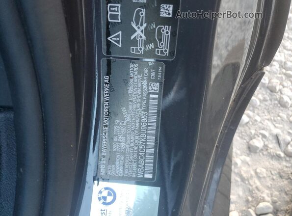 WBABC4C57KBU96353 2019 BMW M8 Gray Вид підкапотного простору