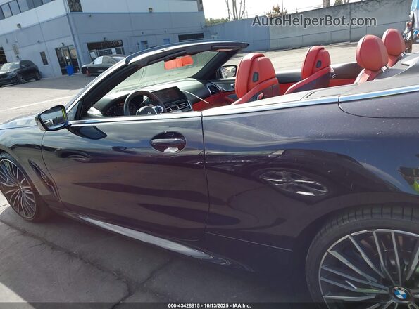 WBAFY4C03MCF29680 2021 BMW M8 Navy Սալոնի 360 աստիճան տեսք