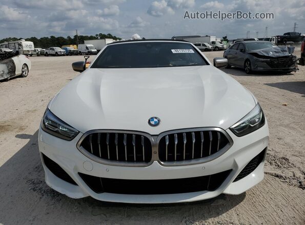 WBAFY4C06LCD38303 2020 BMW M8 White Դիմացի տեսք