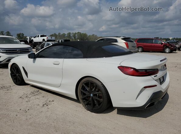 WBAFY4C06LCD38303 2020 BMW M8 White Հետևի ձախ