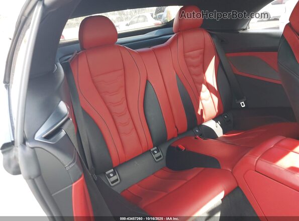 WBAFY4C07NCH97021 2022 BMW M8 White Widok naklejki z numerem VIN