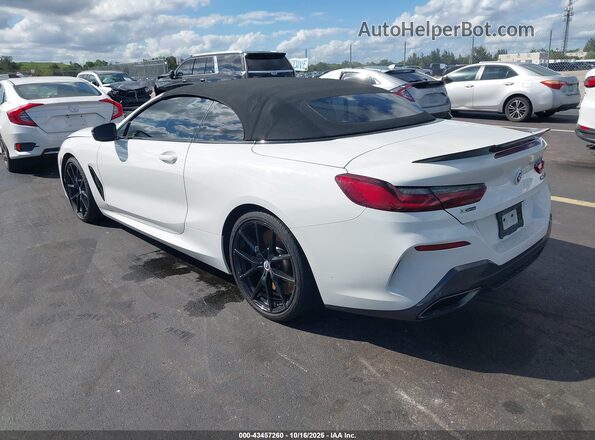 WBAFY4C07NCH97021 2022 BMW M8 White Tył lewy